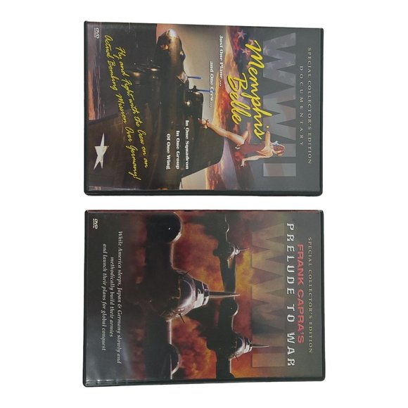 Memories Of War WWII Documentary Memphis Belle Prelude To War 2 DVD Set - Picture 4 of 12